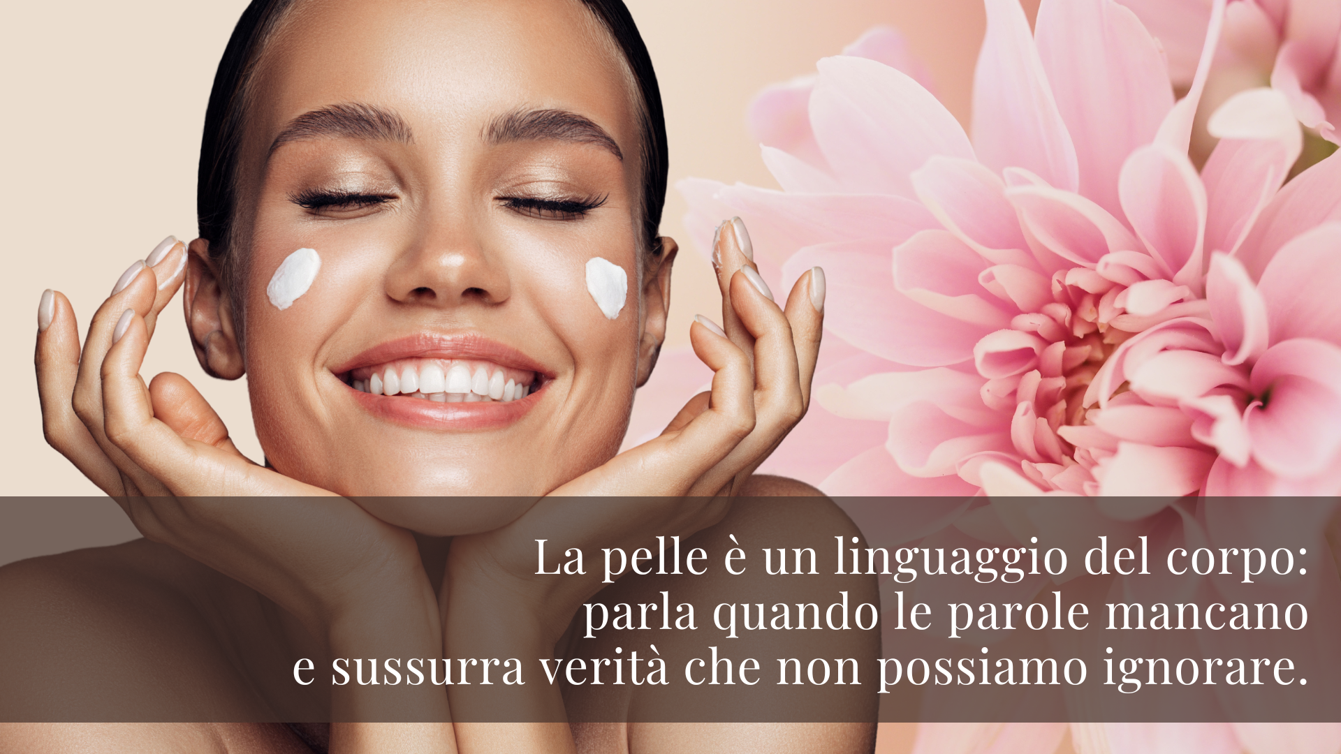 La pelle è un linguaggio del corpo: parla quando le parole mancano e sussurra verità che non possiamo ignorare.