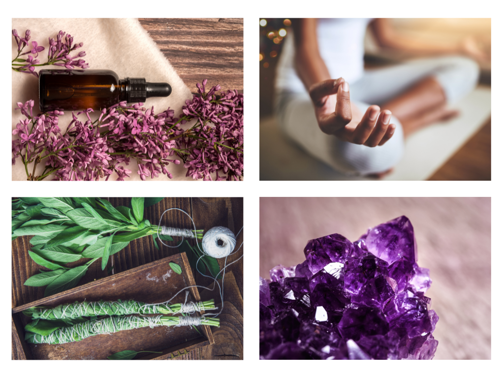 oli essenziali, spiritualità, meditazione, purificazione, connessione, potere personale